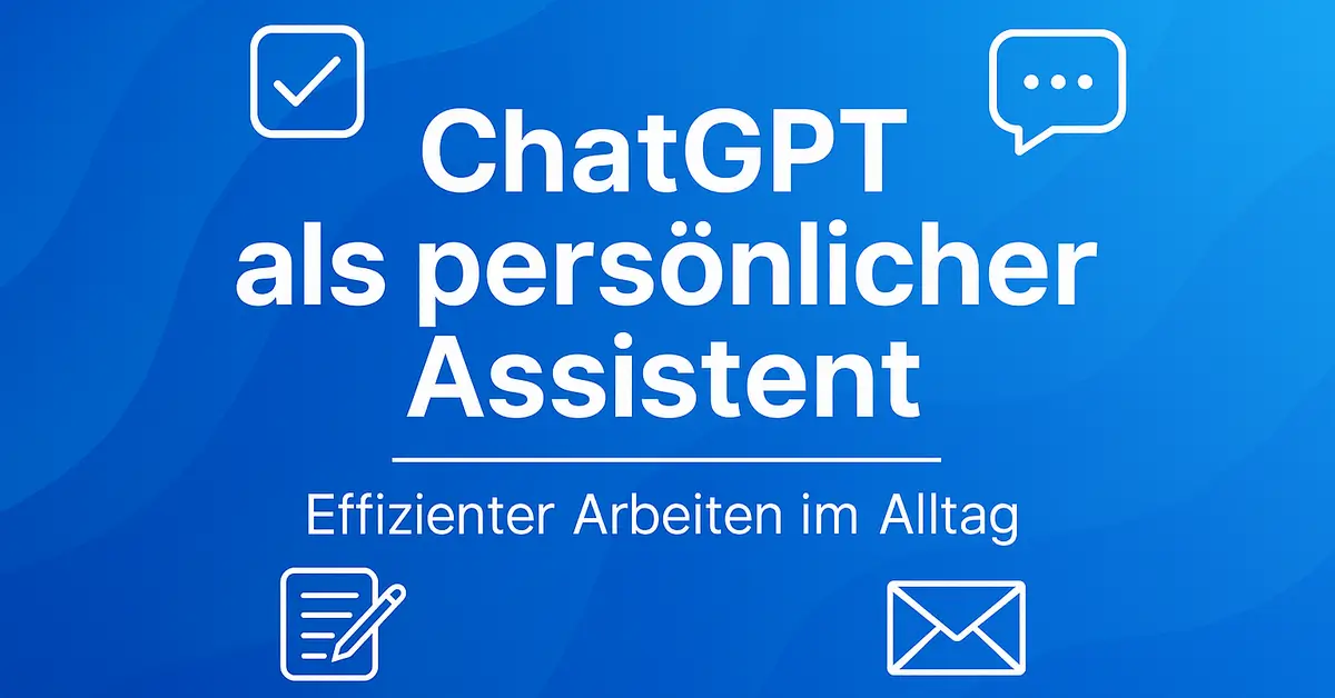 ChatGPT als assistent