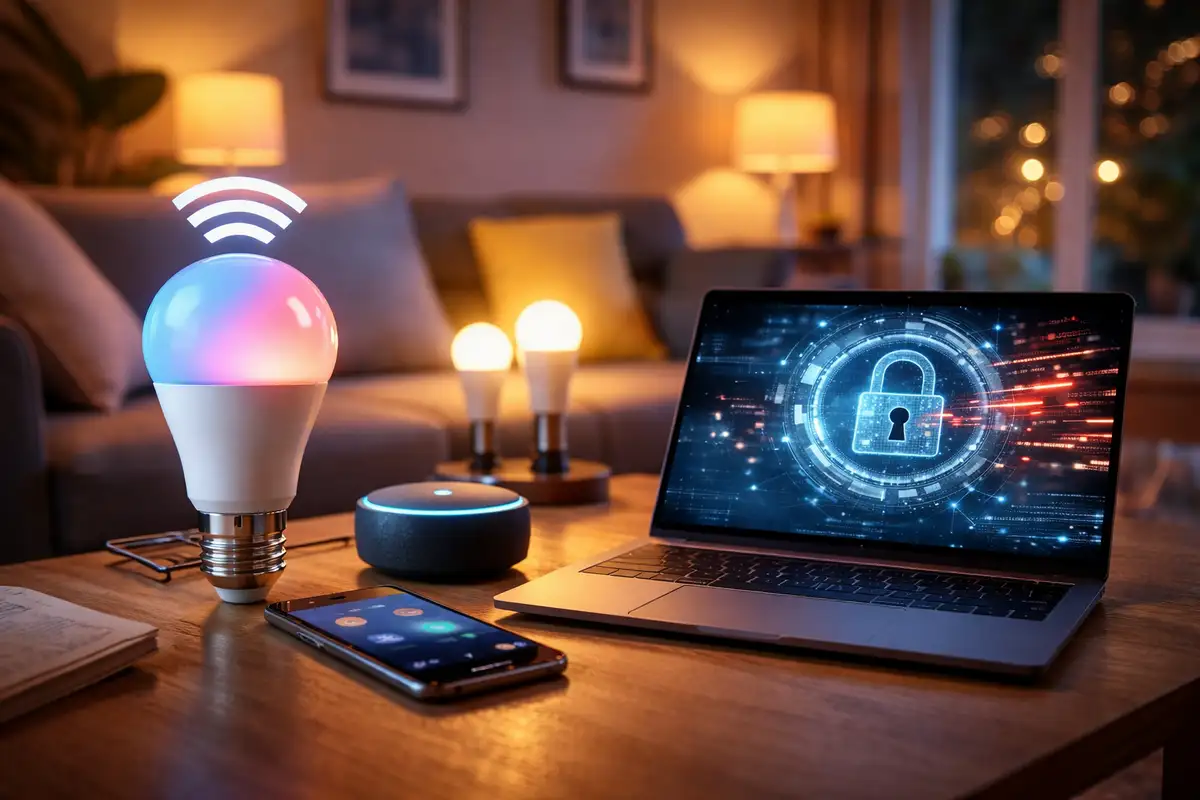 Schützen LED-Lampen vor Cyberangriffen?