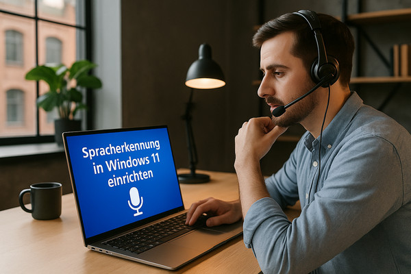 Windows 11 Spracherkennung aktivieren im Einstellungsmenü